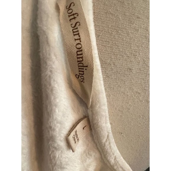 Soft Surrondings Blouse Corrina Large Shirt whimsigoth Tunic 2BR47 Velour goth - Picture 3 of 9